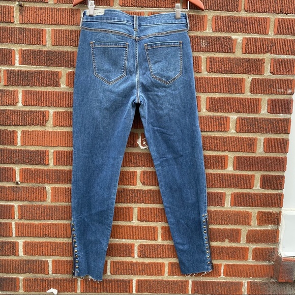 🆕 LVPL Liverpool Kayden Studded Zip Gusset Jean - Picture 7 of 13